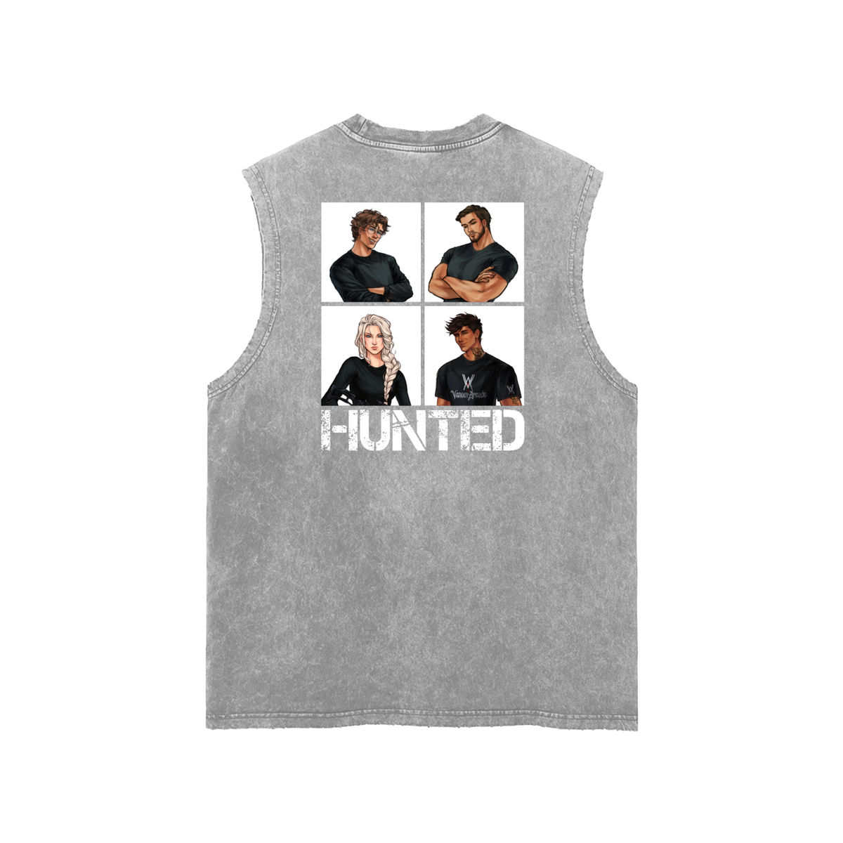 Swallow Frayed Hem Tank