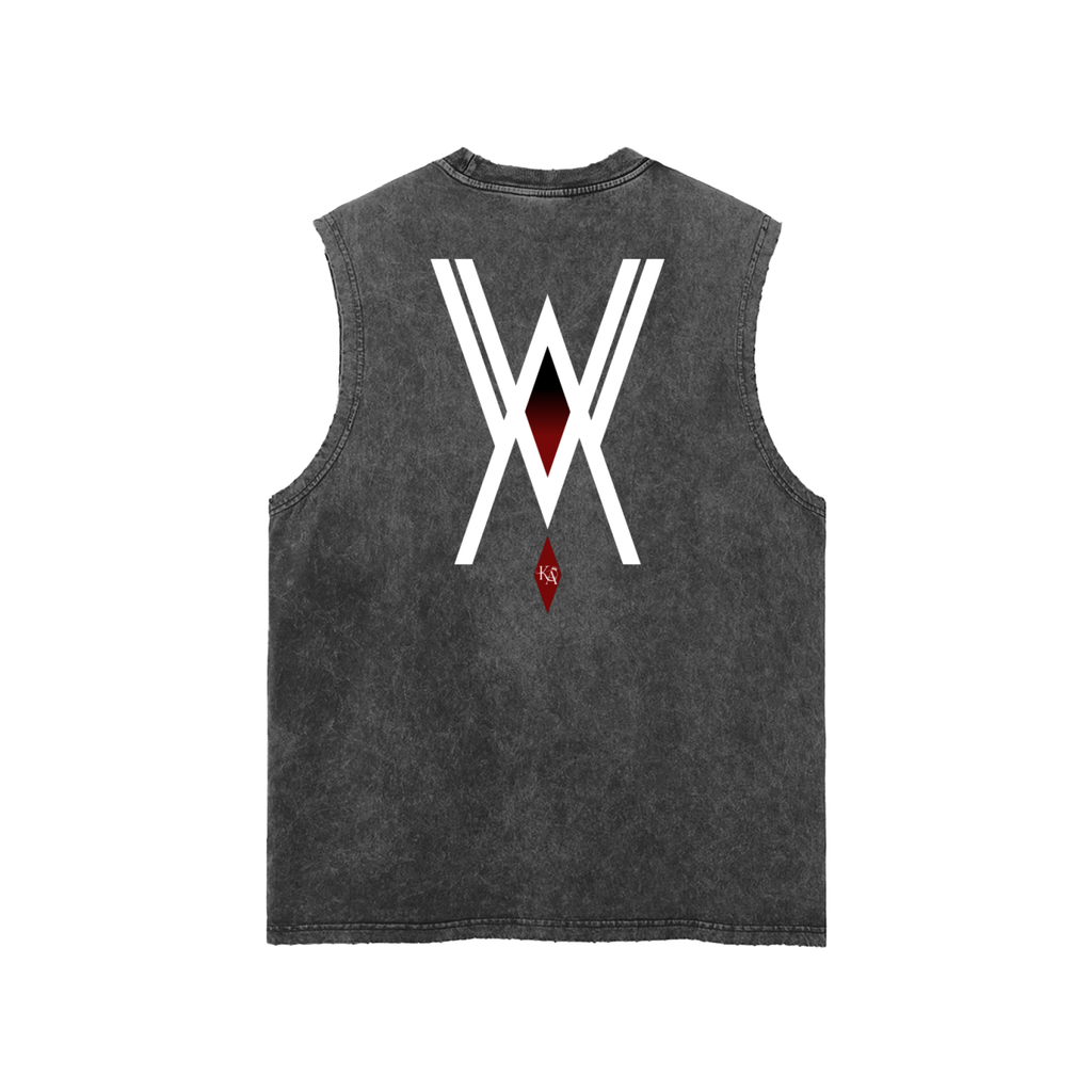 Venom Arcade Frayed Hem Tank