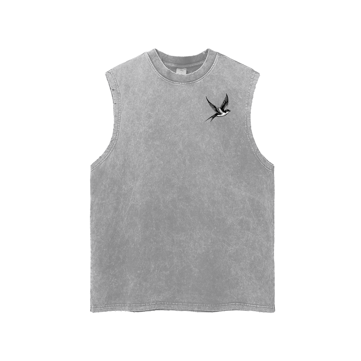 Swallow Frayed Hem Tank