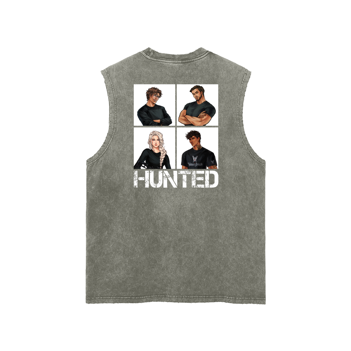 Swallow Frayed Hem Tank